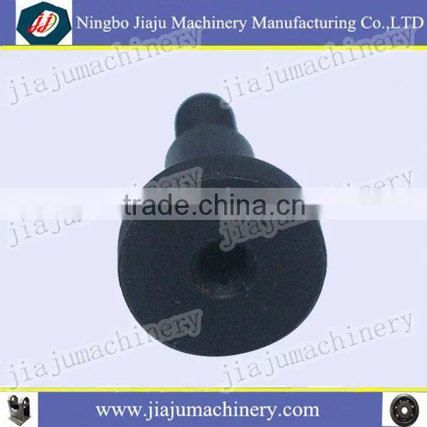 black metal round head cap screw