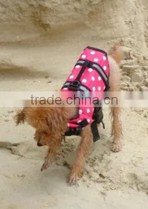 Wholesale Colorful Safety Nylon Fabric Fashionable Pet Life Jacket PT170