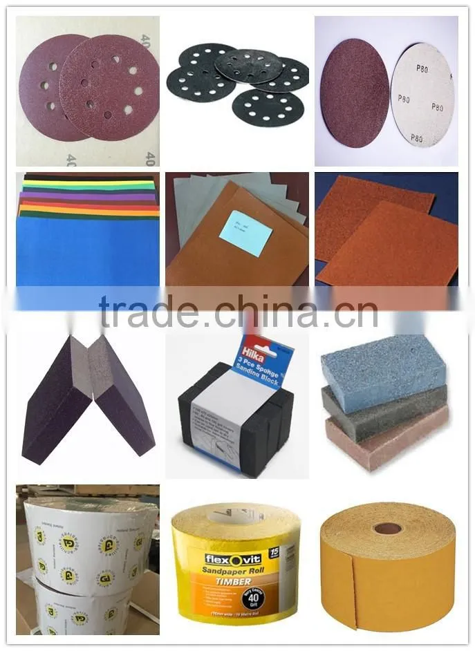 aluminium oxide sandpaper block manufacturer