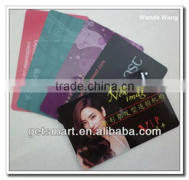 Large Inventory CMYK Offset Printing Promotional Branded Custom Membership Card Accept Customized Design