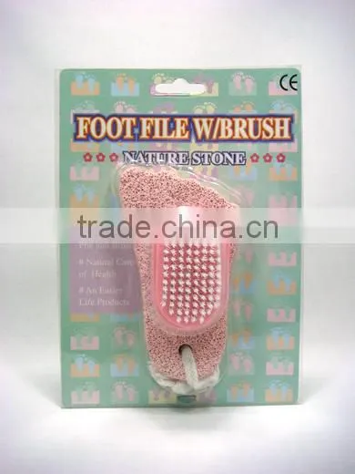 Favorites Compare Foot file with pumice stone/foot scrub pedicure care For One Dollar Item