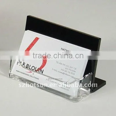 2015 Acrylic 3m sticker smart wallet mobile card holder, acrylic phone card holder, acrylic tent card holder