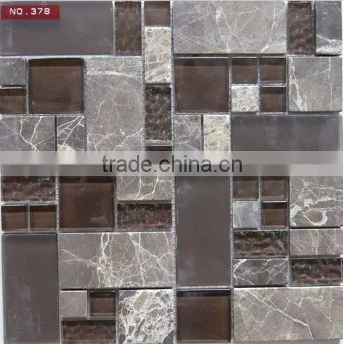 glass tile mosaic rectangle