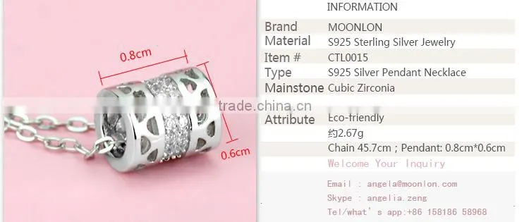 Genuine solid 925 sterling silver necklace silver jewellery, 925 silver necklaces for women