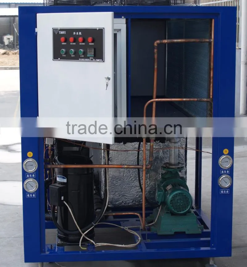 Industrial refrigerator water cooled process chiller