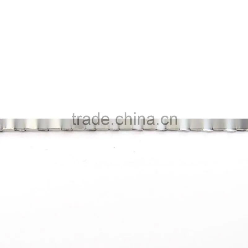 New Trendy Stainless Steel Mesh Chain Necklace for Men