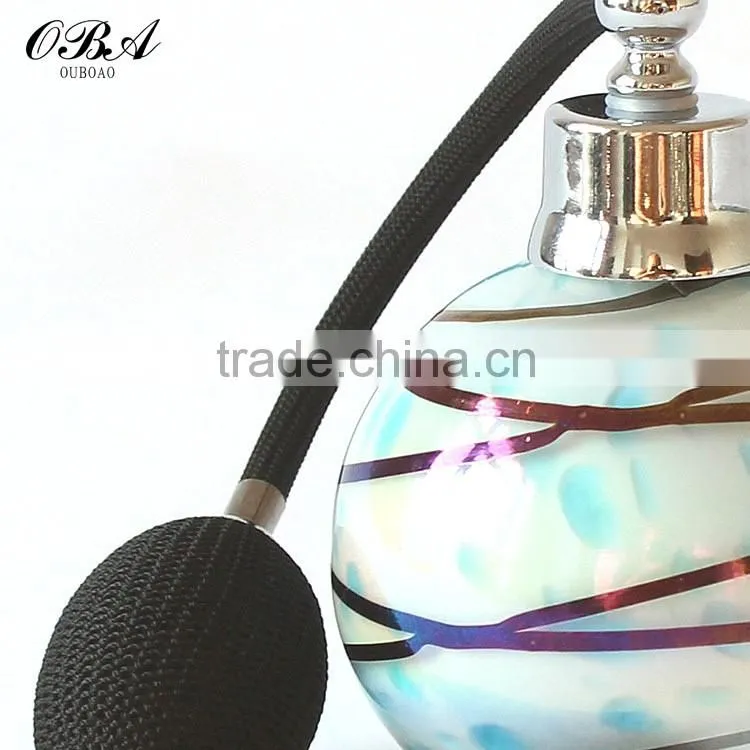 Factory direct sales handmade luxury air bag perfume glass bottle 100ml