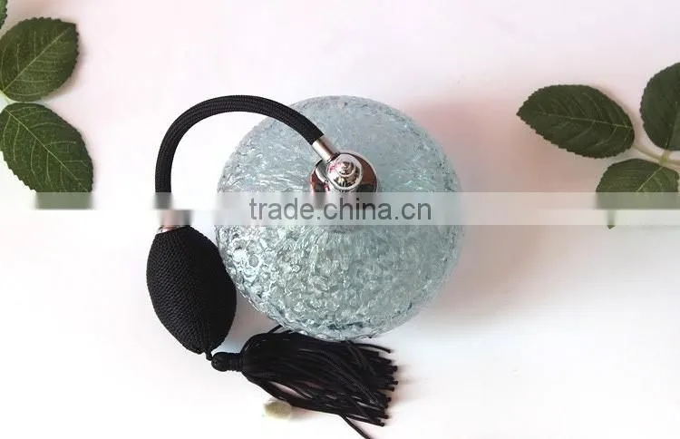 130ml High-grade unique design air bag spray glass perfume bottle