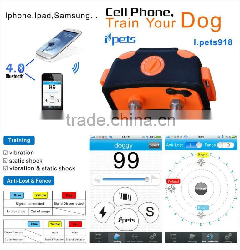 dog barking alarm collar waterproof and rechargeable