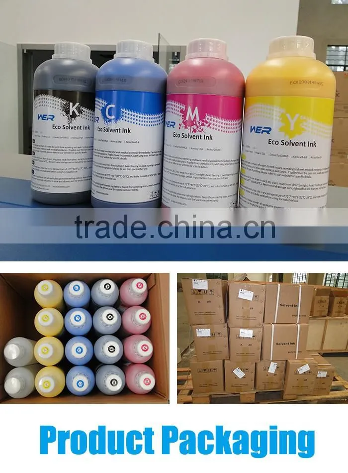 2015 new hot selling eco solvent ink for mutoh