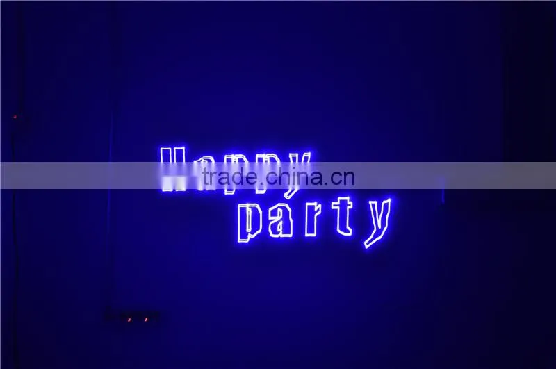 High Power 8W Blue disco event stage laser show system