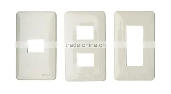 1 2 3 Port Single Gang RJ45 Wall Faceplate