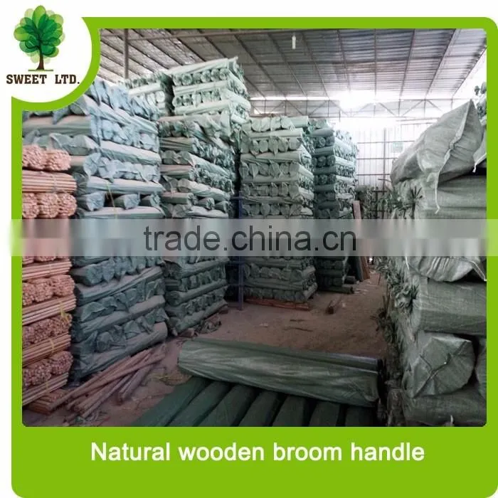 varnished brush wood handle with made in china stamp and hole very best quality