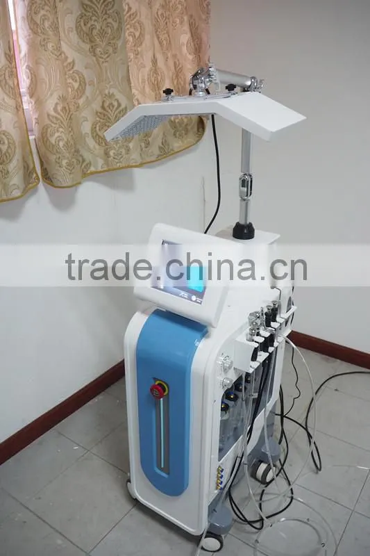 NL-SPA600 BEST! Stand design 7in1 multifunctional microdermabrasion machine microcurrent skin care machine (CE)