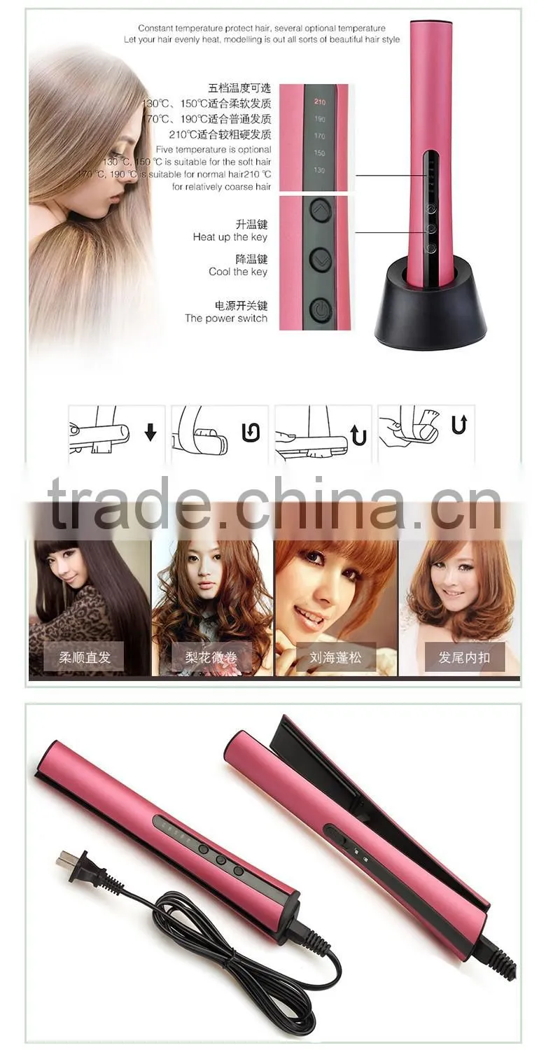 hot ceramic coating hair straightener made in china wholesale