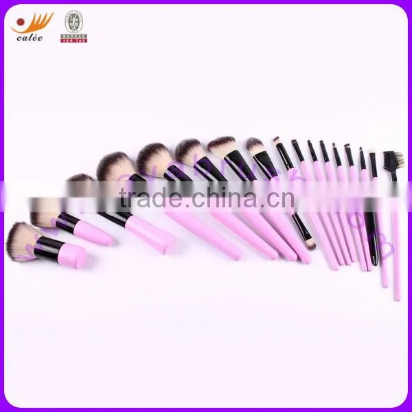 17-Piece Vegan Makeup Brushes set - Synthetic hair