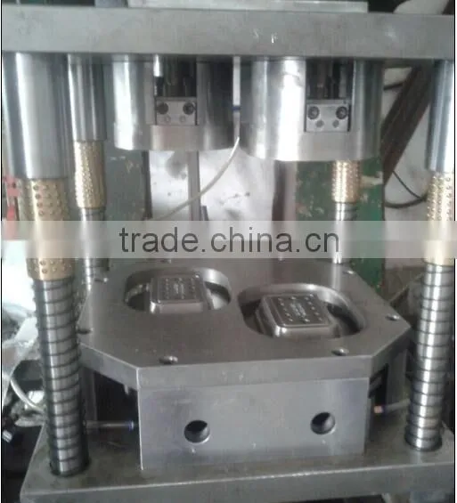 Automatic aluminum foil container making machine