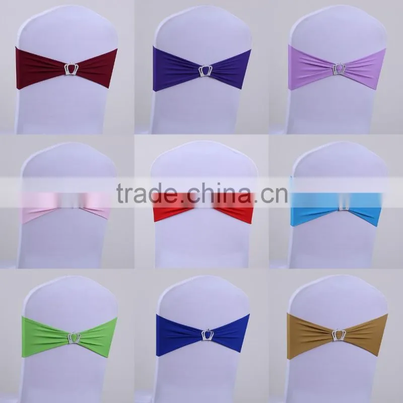 wholesale spandex wedding chair tie backs