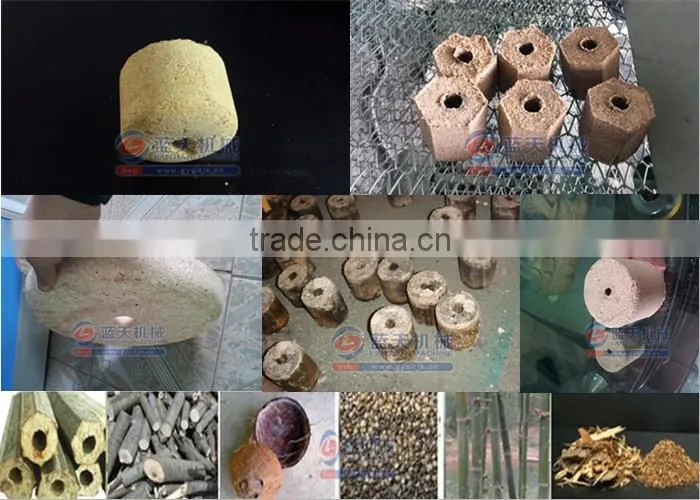 Automatic Shaping Hardwood Lump Charcoal Briquette Press Machine