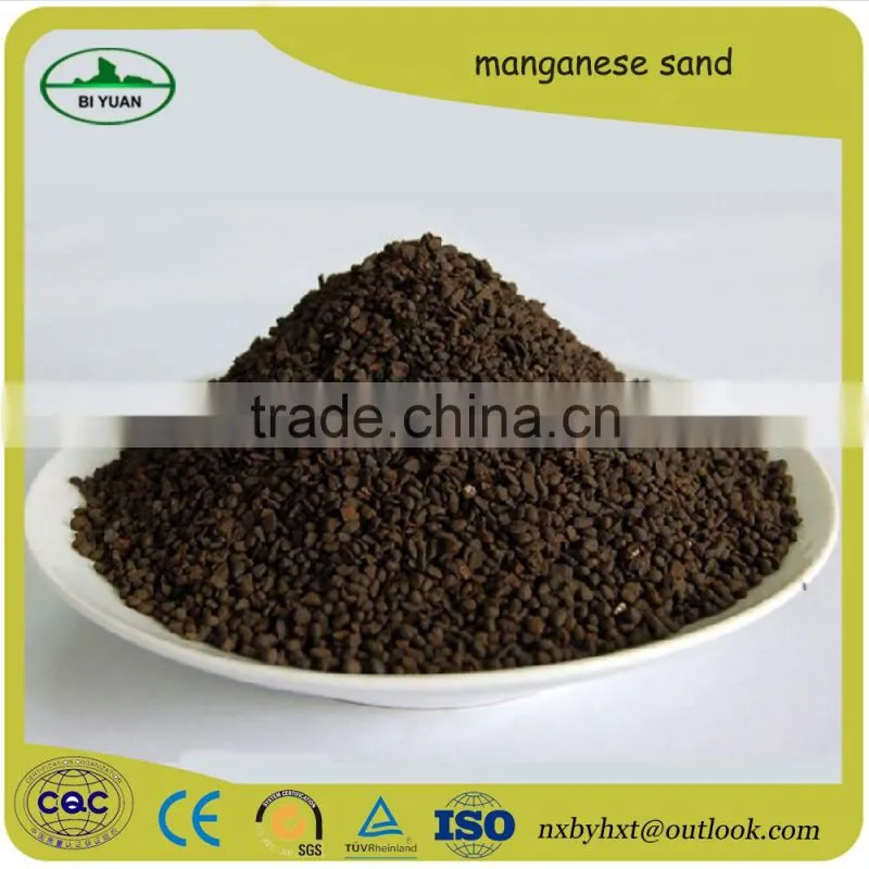 Iron and manganese removal material Manganese sand in water treatment