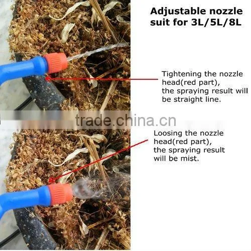 8L garden sprayer pressure pump sprayer
