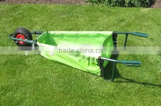 Foldable Festival Canvas Wheelbarrow / wheel easy TC1001A fold wheelbarrow