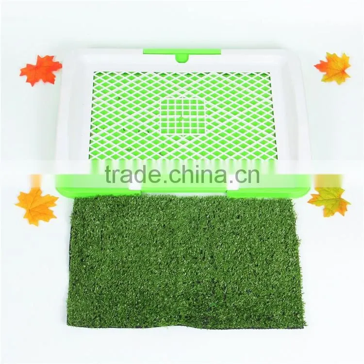 Pet washing toilet ,Dog Puppy Pet Indoor Training Toilet, Green