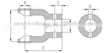 harvester spare part for Agricultural Machine