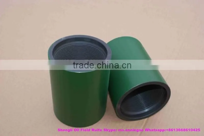 API carbon steel and stainless steel pipe coupling male female for tubing and casing