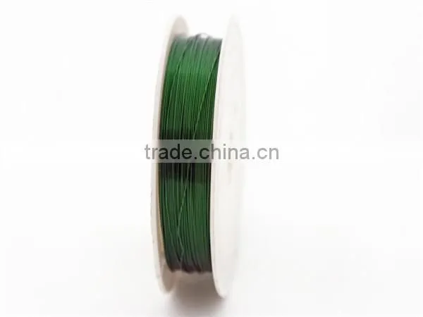 0.35mm colored jewelry wire in copper,jewelry making wire