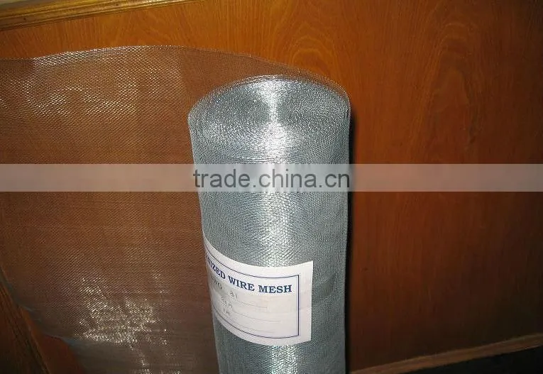 invisible mosquito net(fiber mosquito net) electro galvanized window mosquito net