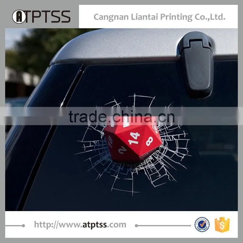 New style design stereoscopic dice paster