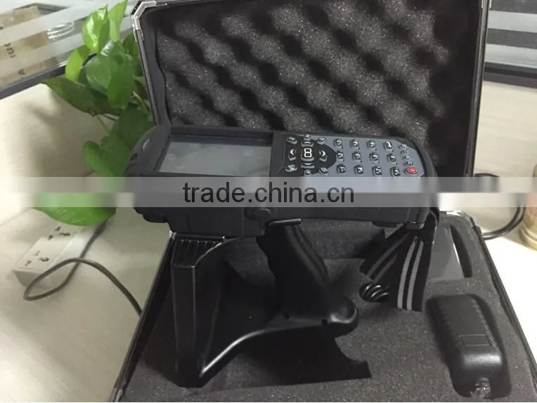 15m uhf reading range and 40cm HF reading range handheld reader with software