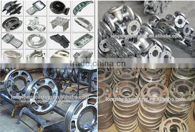 CNC Ductile Iron casting parts processing,casting steel parts,mould,low cost aluminum die casting parts