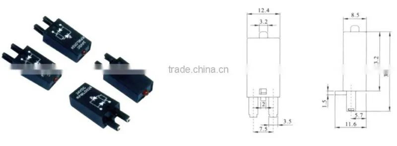 HEIGHT Hot Sale PX78703 Relay Socket /17 pin Relay Socket/general relay socket with High Quality Factory Price