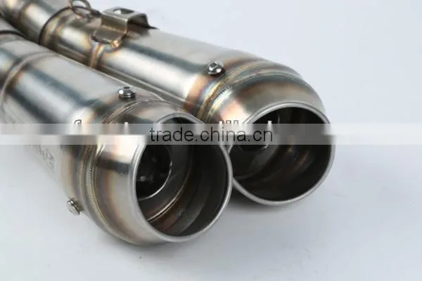For SUZUKI GSX-R600 2011- SM Motorcycle Exhaust Pipe LASER "X-Treme" slip-on mufflerset "GP-style" D70
