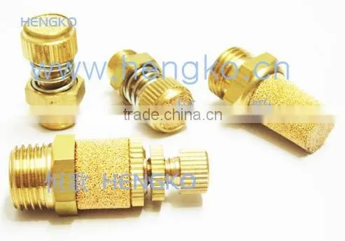 Sintered ss brass bronze regulative exhaust silencer