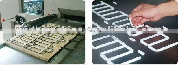 YQ-50 Manual Die Cutter Creasing Matrix