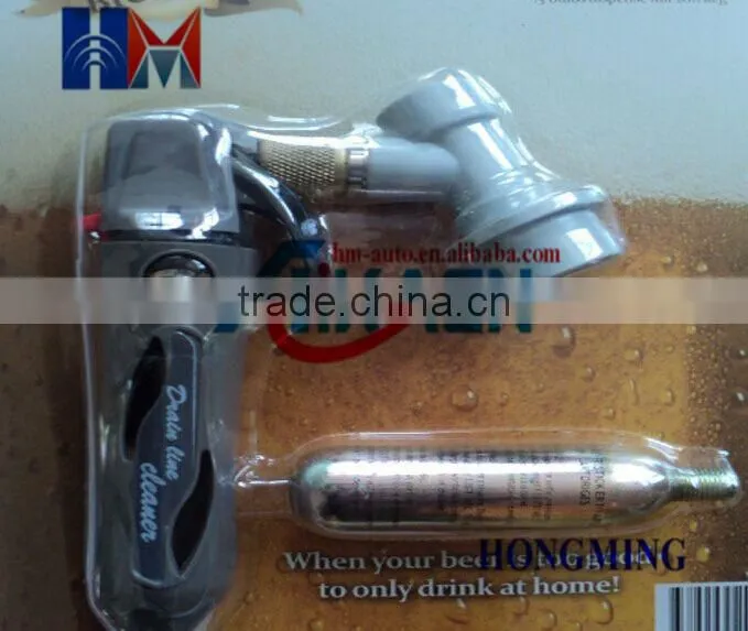 Portable Keg dispensing/Keg Tap & Charger Kit & CO2 16gm cartridges NEW home brewing supplies beer