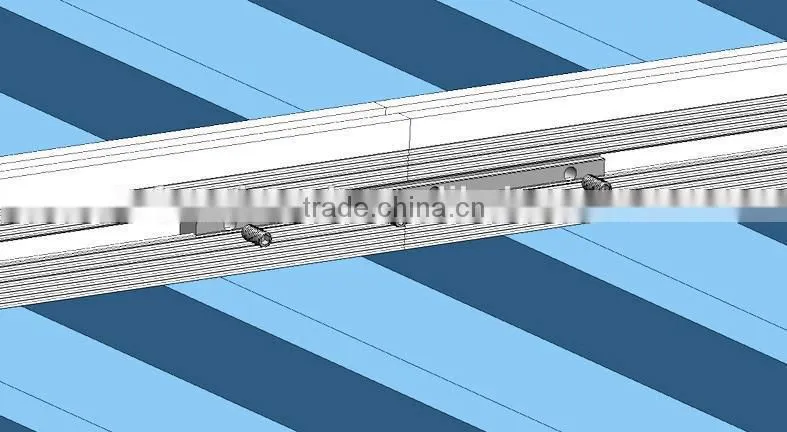 Hot new products rooftop solar aluminum mounting rack