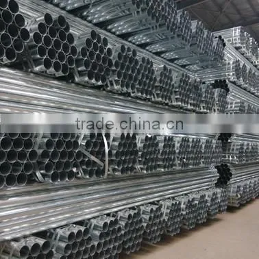 q345b 29.54mm cold rolled round pre galvanized steel tube