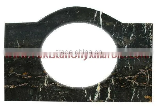 Modern Design Indus Gold Marble Vanity Tops