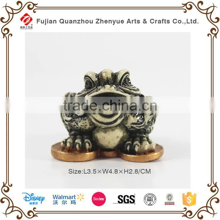 2015 custom resin toad mascot statues