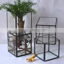 Presentation box single small/ photo box /Christmas candy storage containers rectangular clear glass box