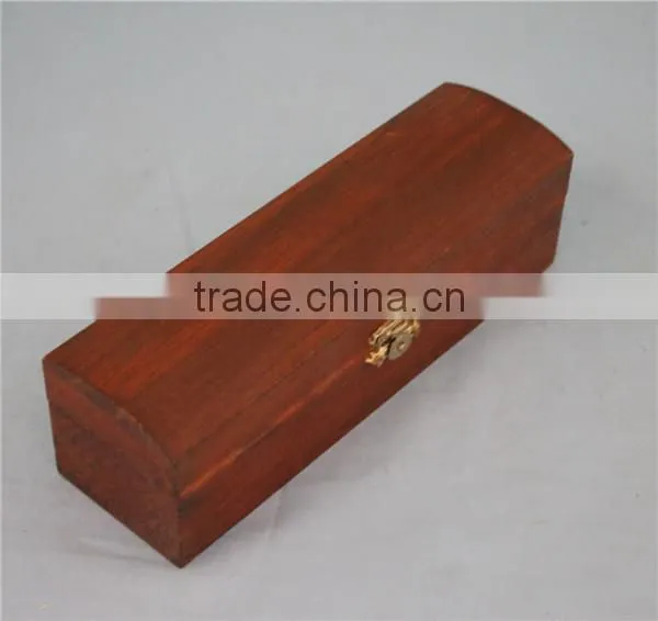 Handmade custom printed wooden pencil case
