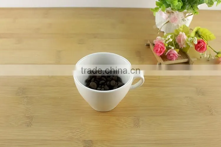 2017 new fashion luxury reusable wholesale custom logo ceramic coffe cup