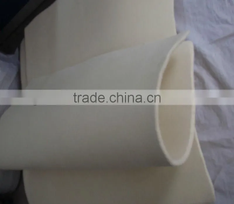Wool industrial felt industry felt in 100% wool