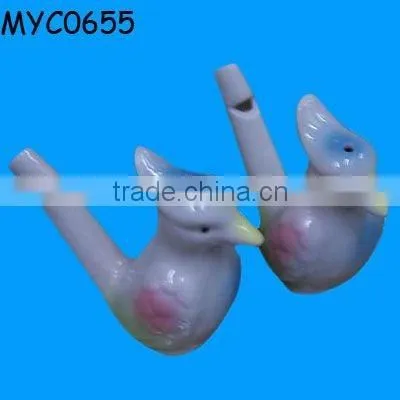 Wholesale Popular Ceramic charms design snake whistle