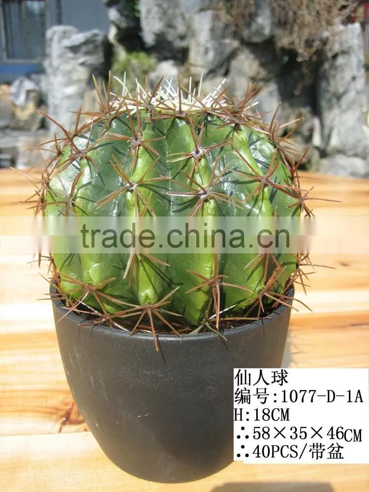 Outdoor artificial cactus bonsai