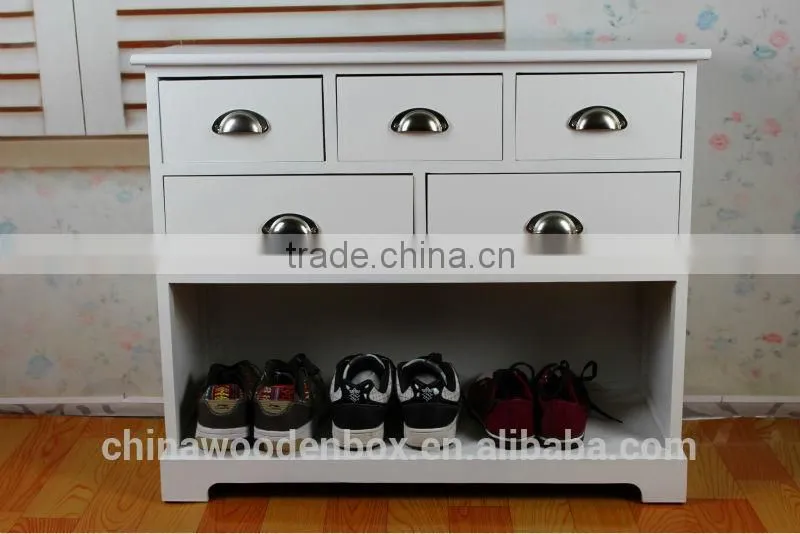 Wholesale and customize wooden shoe racks